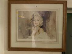 A signed Gordon King print