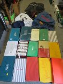 A collection of vintage shoes and bags etc