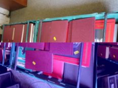 Two trays of assorted books etc to include a collection of Sportsman's Book Club books, football