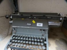 A retro Royal typewriter