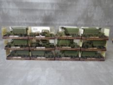TWELVE BOXED SOLIDO LIMITED EDITION OVERLORD 89 MILITARY VEHICLES