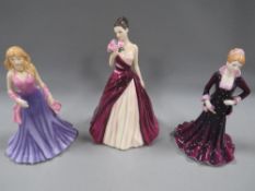 Three Royal Doulton figurines