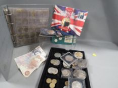 A box of collectors coins