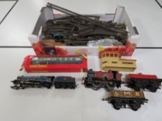 AN UNBOXED 00 GAUGE LADY OF THE LAKE TRIANG STEAM LOCOMOTIVE & TENDER 4-6-2, boxed Hornby 00 gauge