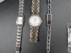 Three modern wrist watches consisting of DKNY, Ted Baker and Ellesse
