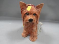 A Beswick fireside Yorkshire Terrier