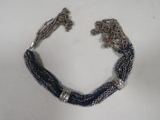 A Georgian purse with cut-steel decoration