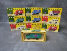 TEN BOXED VANGUARD VANS