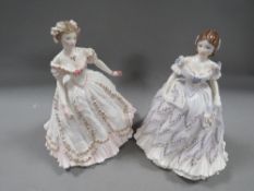 Two Royal Worcester figurines comprising 