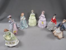 Severn Royal Worcester figurines to include 