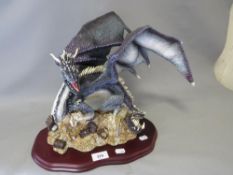 A large Enchantica limited edition of 950 figure of a dragon entitled Glimnerscale