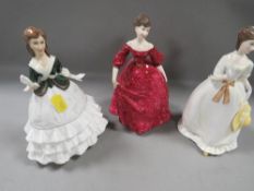 Four Royal Worcester figurines to include 
