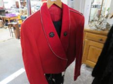 A vintage military dress suit