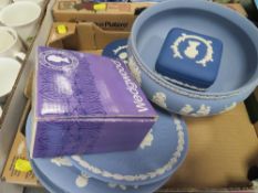 A small tray of Wedgwood Jasperware