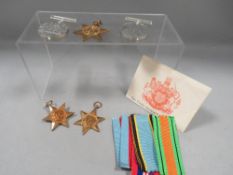 Mint set of WWII medals from the Air Ministry posthumous to warrant office J.C Jones with all