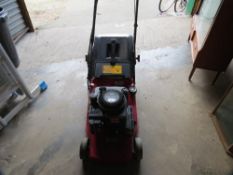 A Mountfield petrol lawn mower