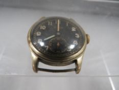 WW2 German Military DOXA wristwatch with 