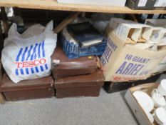 A large quantity of assorted stamps in several boxes many kilo ware