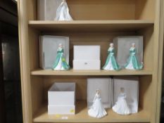 A selection of boxed Royal Doulton 