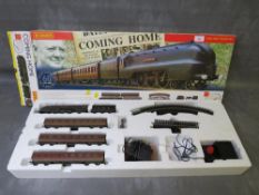 BOXED HORNBY '00' GAUGE 'COMING HOME' R1060 TRAINSET, to include LMS 4-6-2 City of Lancaster