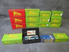 FOURTEEN BOXED 1:76 SCALE LIMITED EDITION BRITBUSES, to include 3 x N6109A, 3 x 6209, 5 x N6301, 3
