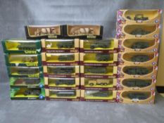 NINETEEN BOXED SOLIDO MILITARY VEHICLES from the Les Militaires and Batailles/Battles ranges