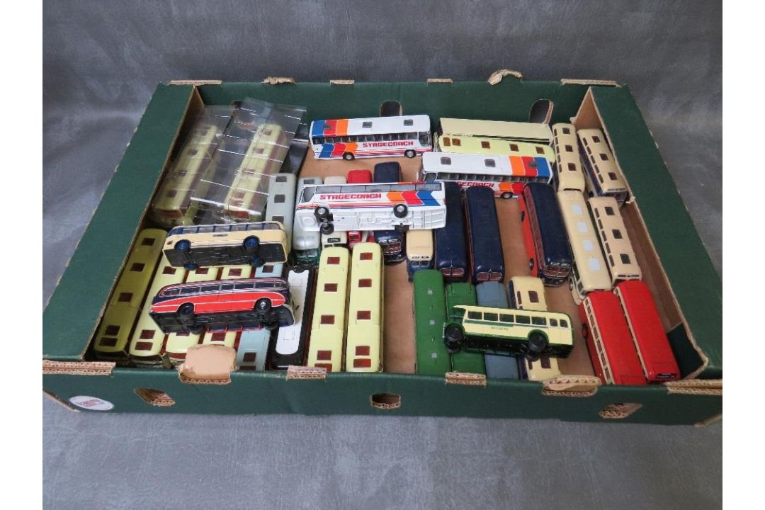 THIRTY SEVEN UNBOXED DIECAST COACHES, by Corgi / Atlas/ EFE - Image 1 of 2