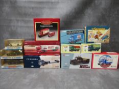 NINE BOXED CORGI DIE CAST VEHICLES, to include limited edition ERF low loader 1:50 scale CC10202,