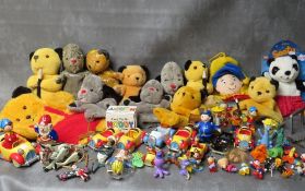 A COLLECTION OF SOOTY AND SWEEP HAND PUPPETS ETC., together with Muffin the Mule Pelham Puppet and a