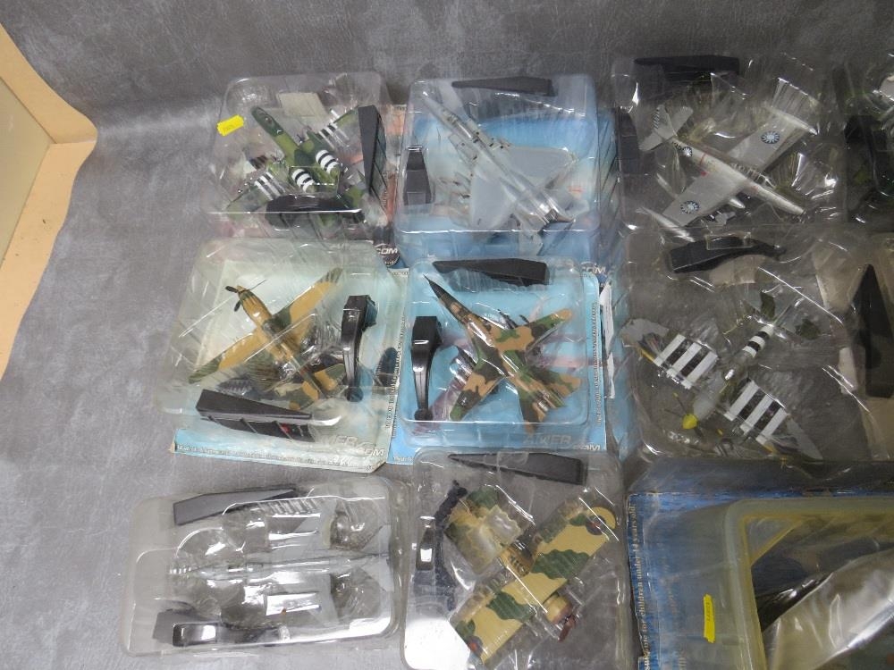 FIFTEEN AMER MODEL AEROPLANES, to include Sikersky Sea Dragon, Hawker Tempest, Republic F84 - Image 2 of 3