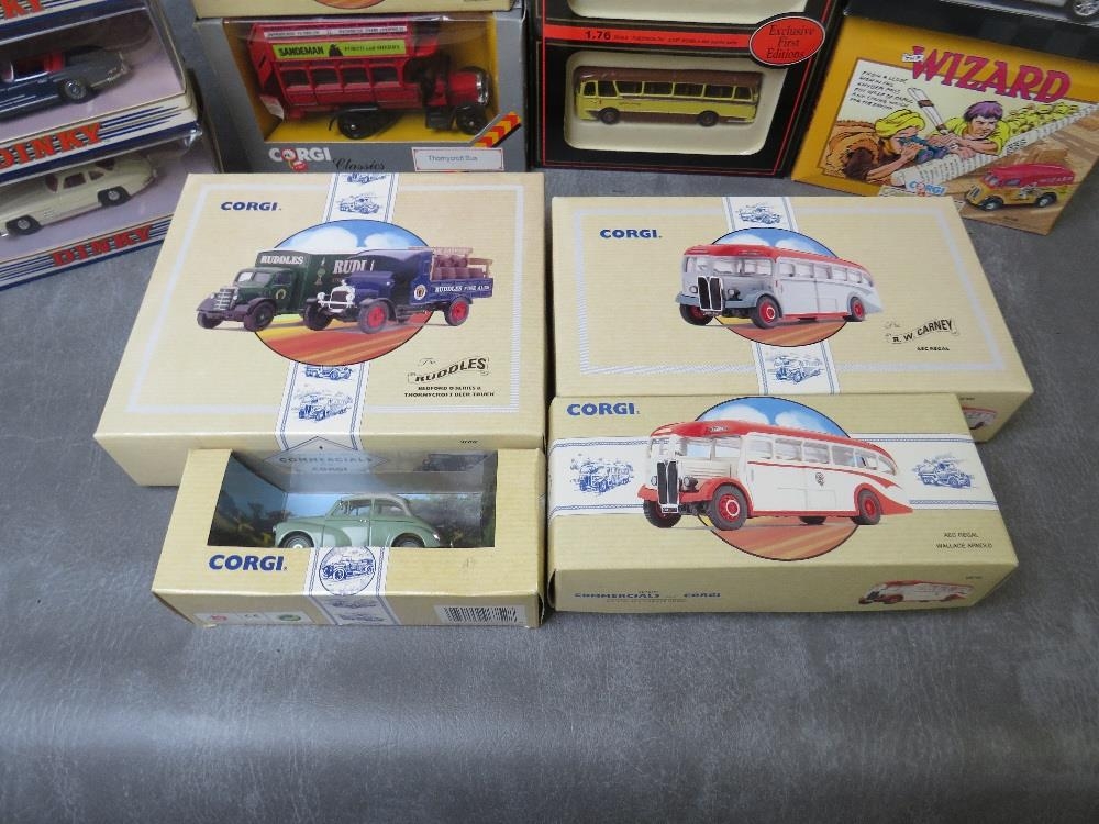 MIXED BOX OF DIE CAST VEHICLES TO INCLUDE FOUR MATCHBOX DINKYS DY1, DY7, DY12 and DY33A, Corgi - Image 4 of 4