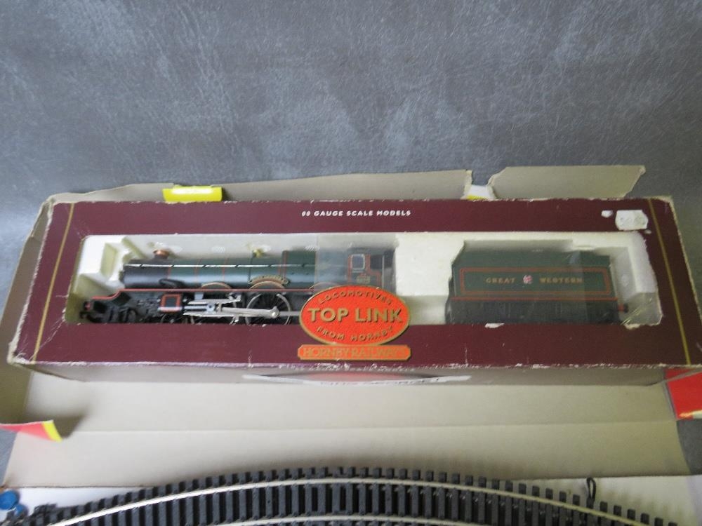 BOXED HORNBY 00 GAUGE GREAT WESTERN KING GEORGE I LOCOMOTIVE AND TENDER, 4-6-0 6006, together with - Image 2 of 2