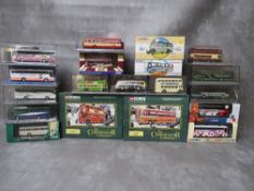NINETEEN BOXED CORGI BUSES / COACHES, to include Corgi Classics Yelloways Bedford set 35301, Corgi