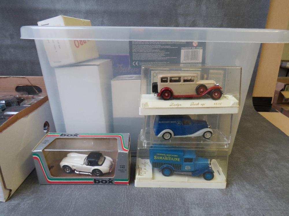 MIXED BOX OF DIE CAST VEHICLES , fourteen in total, makes include Solido, Matchbox, Majorette, model - Image 3 of 3
