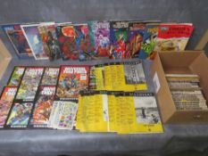 BOX CONTAINING SIXTEEN VINTAGE 1940'S DISCOVERY MAGAZINES, seventeen ISAAC Asimov science fiction