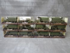 TWELVE BOXED SOLIDO LIMITED EDITION OVERLORD 89 MILITARY VEHICLES
