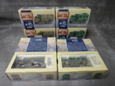 SIX BOXED CORGI MILITARY VEHICLES, all 1:50 scale, to include CC51602 T34 Soviet Army Tank, 3 x