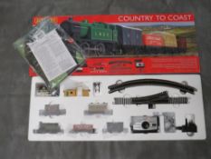 BOXED HORNBY '00' GAUGE 'COUNTRY TO COAST' TRAINSET