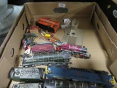 A small selection of toys to include model railway etc