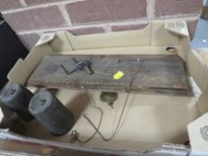 A vintage 30 hour wall clock for restoration