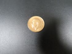 A George V full sovereign dated 1911 - Melbourne mint