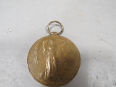 A World War I great war medal 3600 PTE L Dean Stafford yeomanry