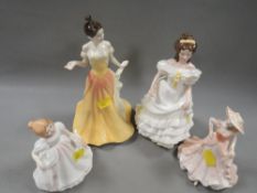 Four Royal Doulton figurines to include 