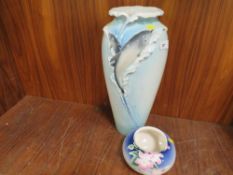 Two Franz vases 1 A/F