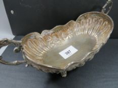 A continental 900 silver twin handled basket