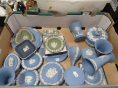 A tray of Wedgwood Jasperware