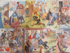 CHRIS ORR R.A. (1943). 'Saint Mick', signed lower right and dated 2001, limited edition silkscreen