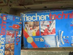 Two boxes of Fischer Technik (unchecked)