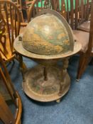 A reproduction drinks globe A/F