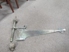 An antique street pointer A/F